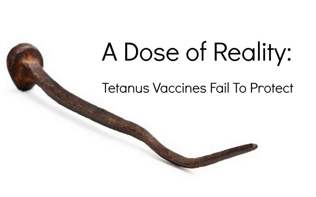 How long should you wait to get a tetanus shot after stepping on a nail?