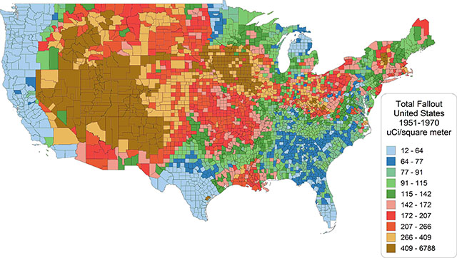 Are western states still contaminated with radiation from the Nevada ...