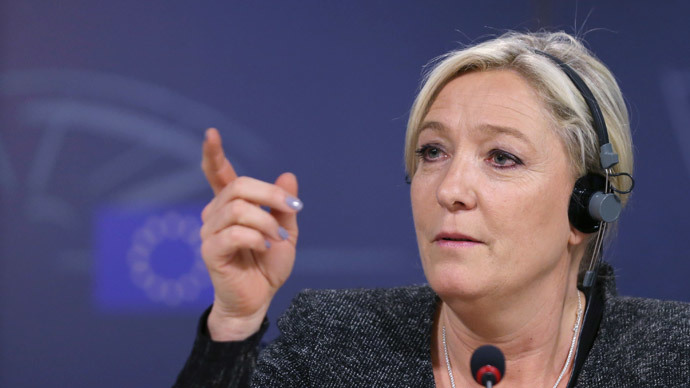 Marine Le Pen, France's National Front political party.(Reuters / Francois Lenoir)