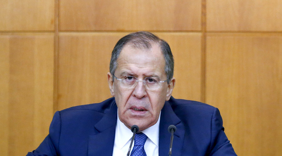 Russian Foreign Minister Sergey Lavrov gives his annual news conference in Moscow, Russia, January 26, 2016. © Maxim Shemetov / Reuters