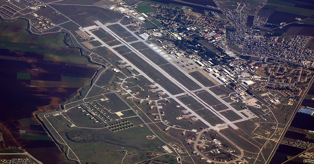Incirlik Air Base in South-central Turkey