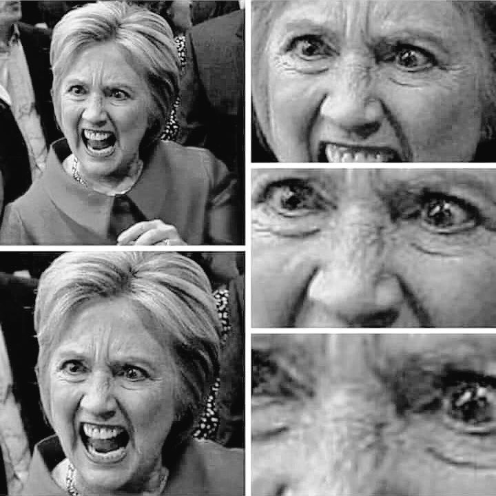 Hillary clinton triggered pictures