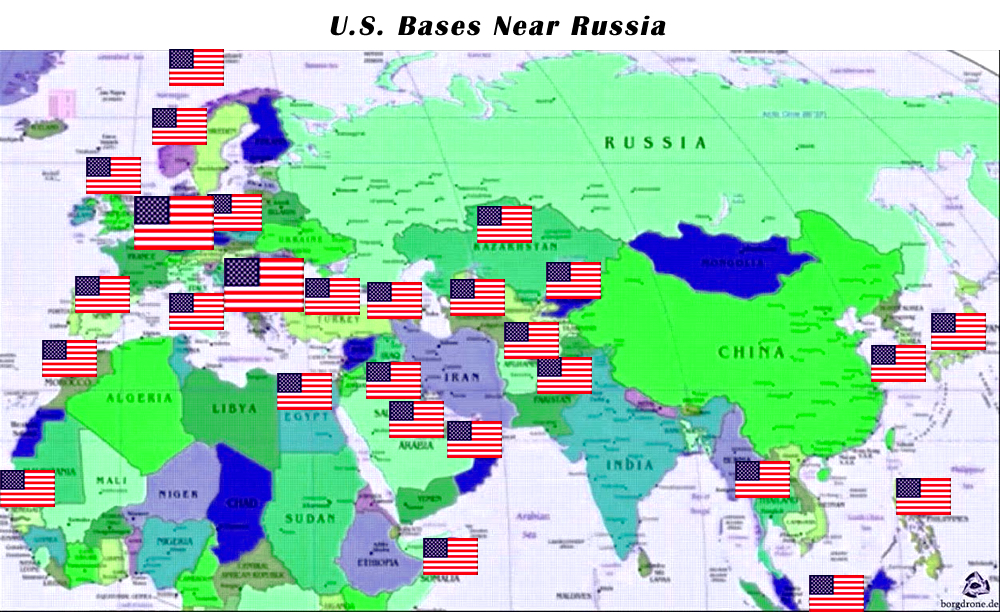 Vladimir Putin : “Publish A World Map And Mark All The U.S. Military