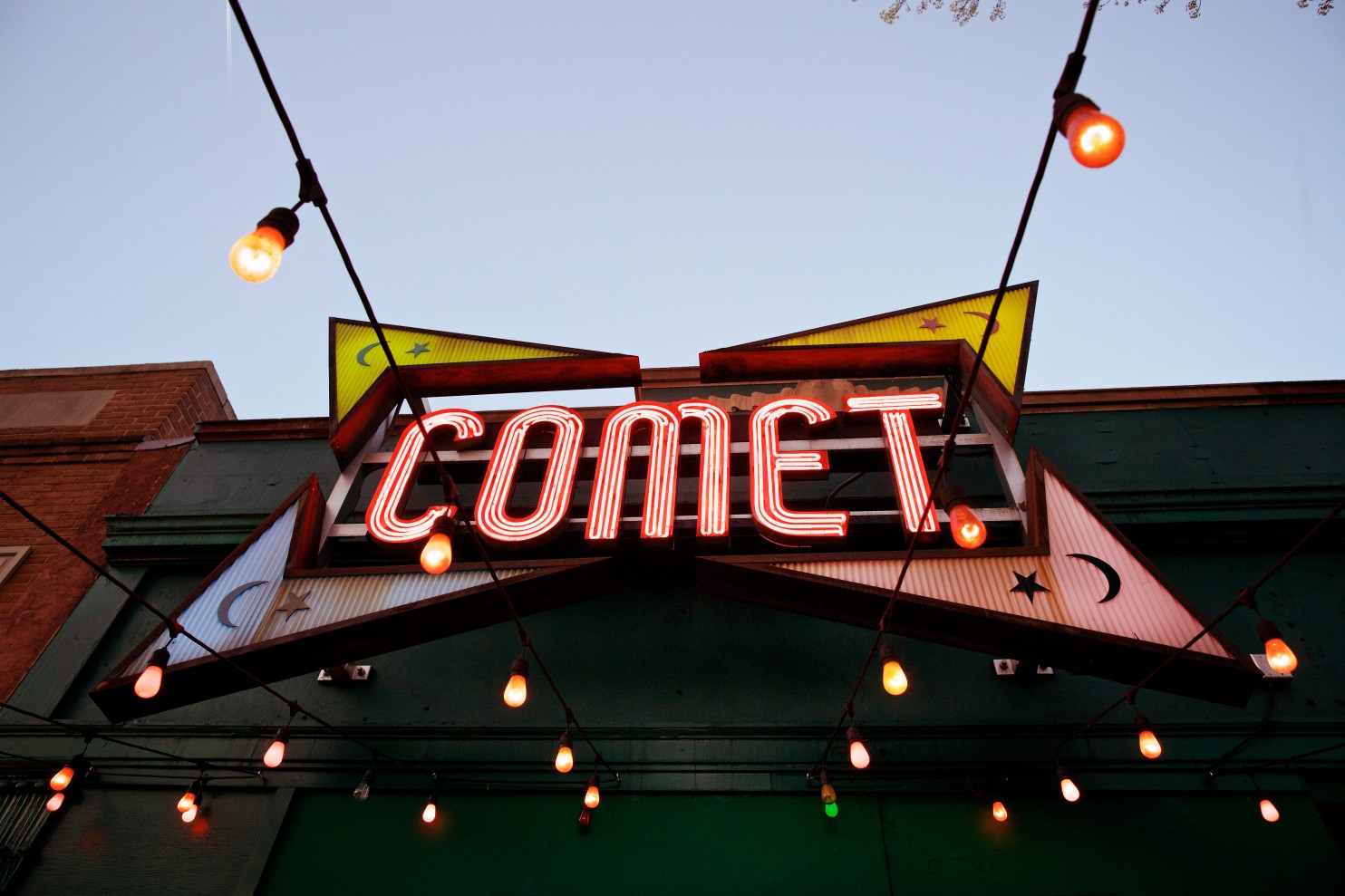 The exterior of Comet Ping Pong in the District. (Deb Lindsey /For The Washington Post)