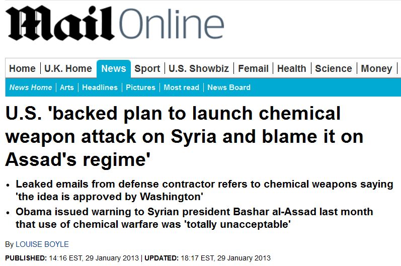 Image result for syria chemical attack false flag